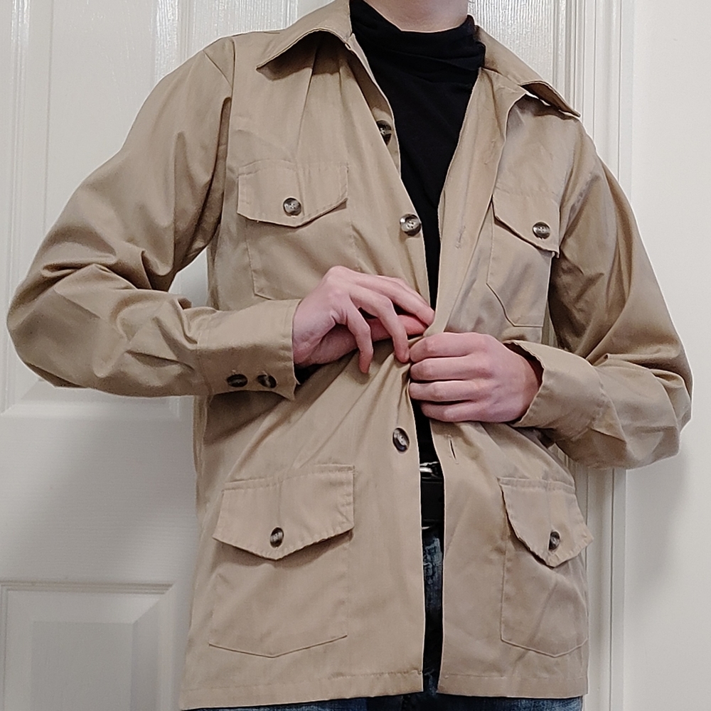 Tan Safari Jacket